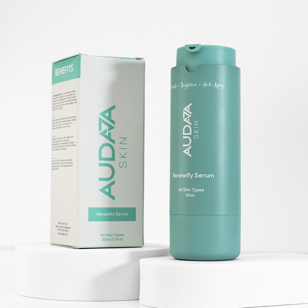 Renewify Serum – Brightening Serum with Vitamin C & E – Audaja