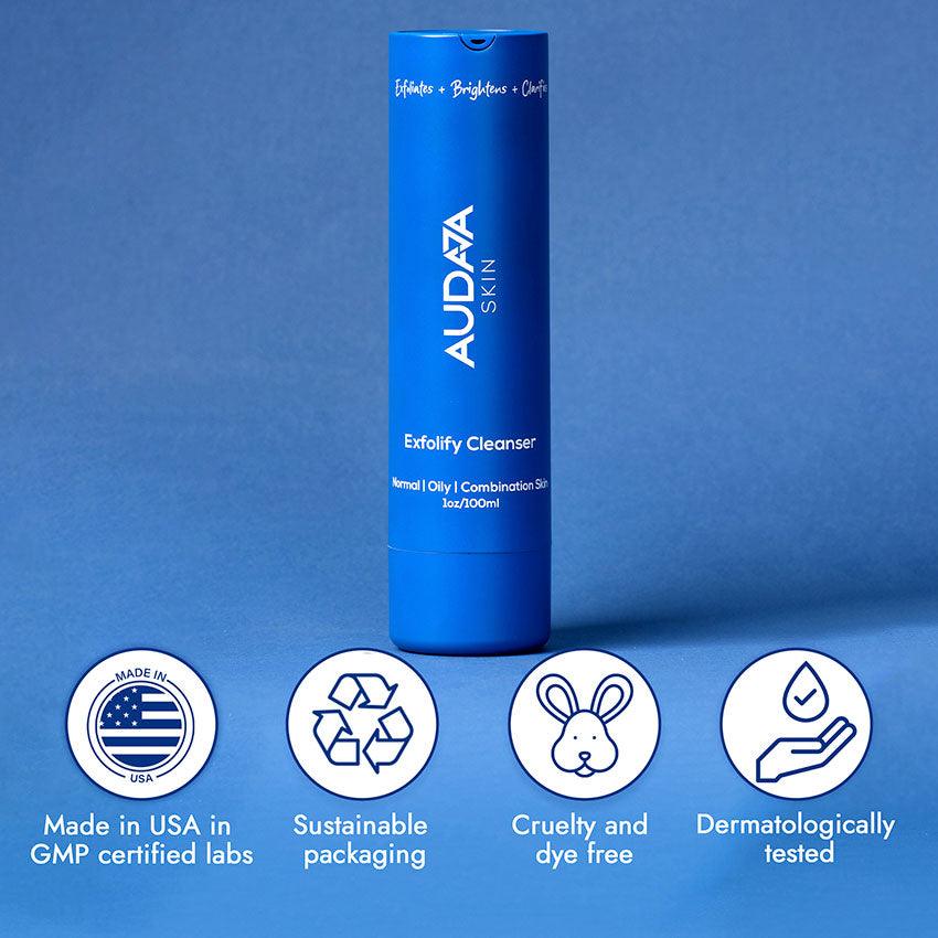 Exfolify Cleanser for normal oily and combination skin