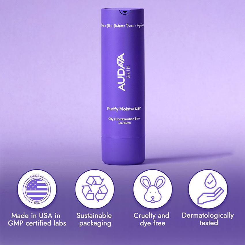 Purify Moisturizer - Cruelty and dye free